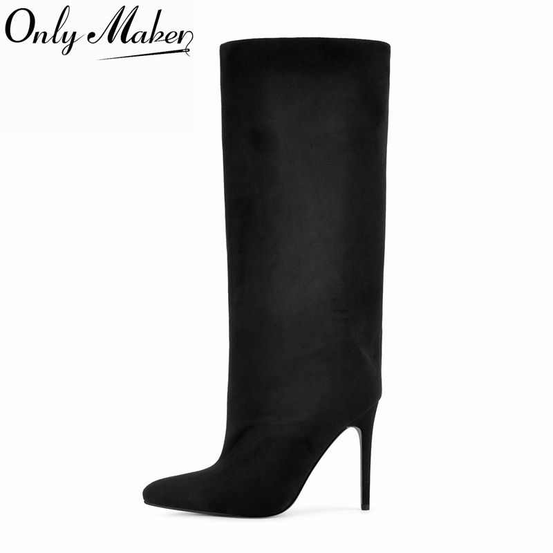 Onlymaker Black Faux Suede Kne - Formal Dress 评论和价格