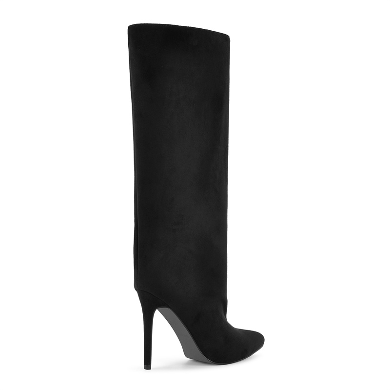 Onlymaker Black Faux Suede Kne - Formal Dress 评论和价格