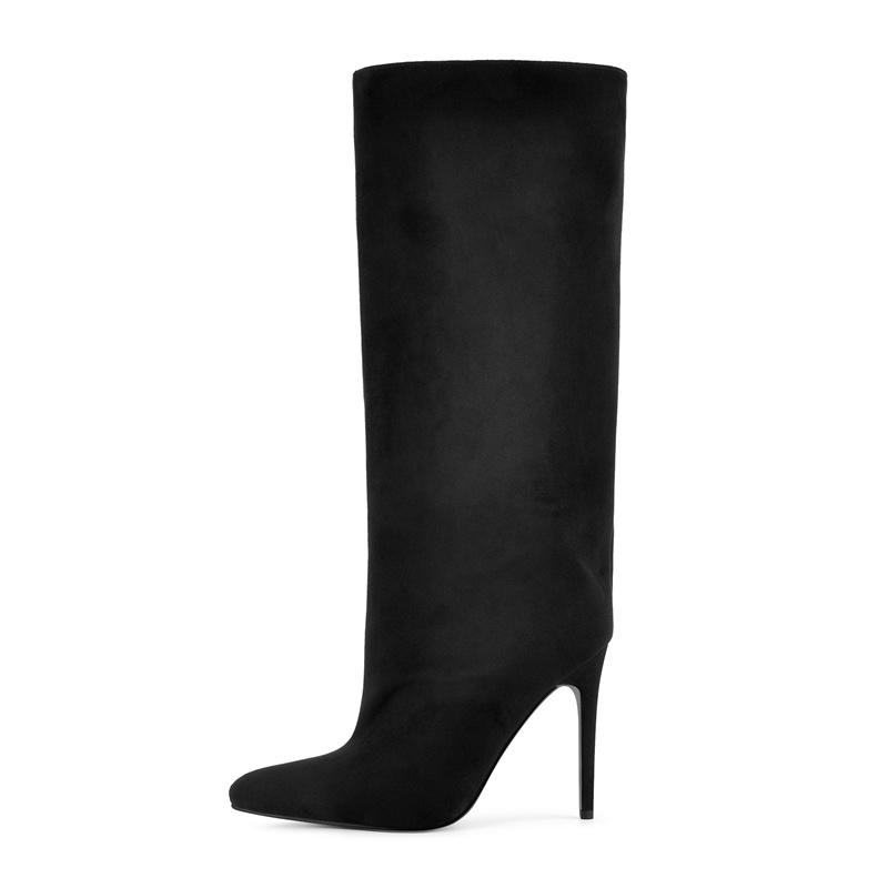 Onlymaker Black Faux Suede Kne - Formal Dress 评论和价格