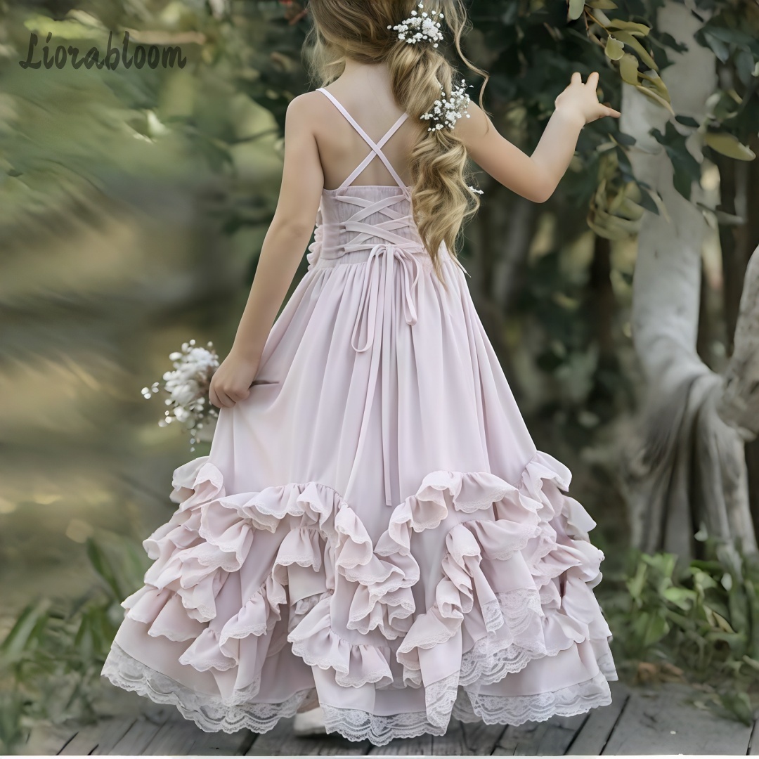 Girls' Halter-Neck Deep V-Neck - Formal Skirt 评论和价格