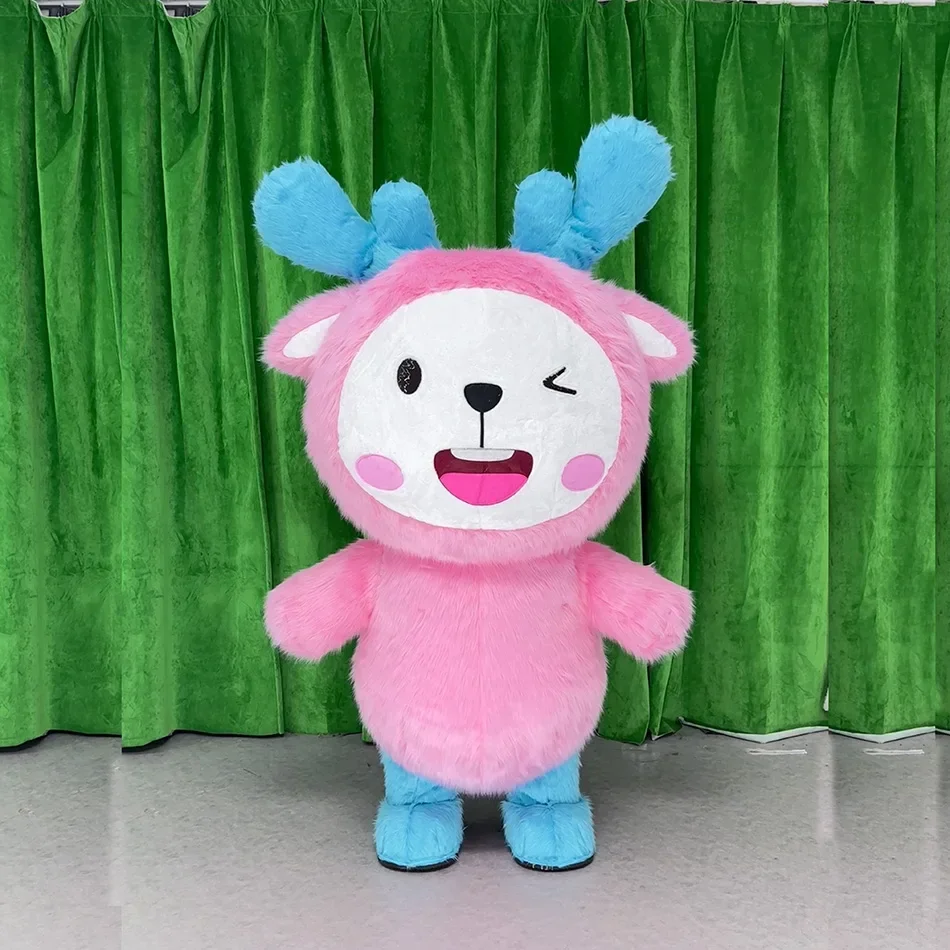 Colorful Inflatable Bear Deer  - Womens Suit 评论和价格