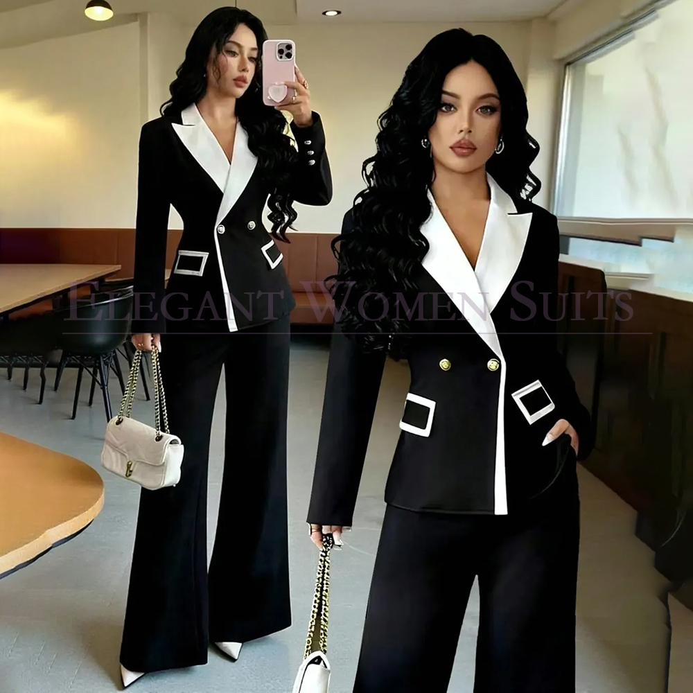 Luxury Black Women's Suits 2 P - Womens Blazer 评论和价格