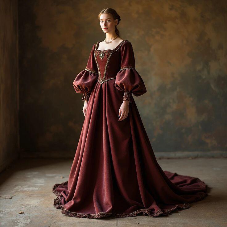 Vintage Victorian Baroque Even - Evening Gown 评论和价格