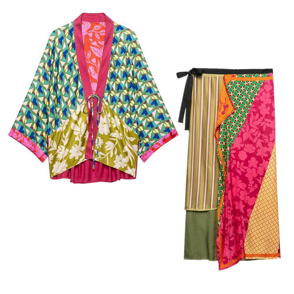 2 Pieces 1 Set Autumn Contrast - Womens Suit 评论和价格