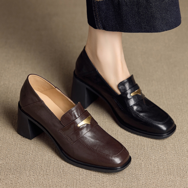AIYUQI Women's Loafers Thick-s - Formal Dress 评论和价格