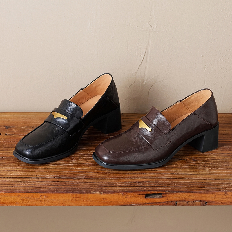 AIYUQI Women's Loafers Thick-s - Formal Dress 评论和价格