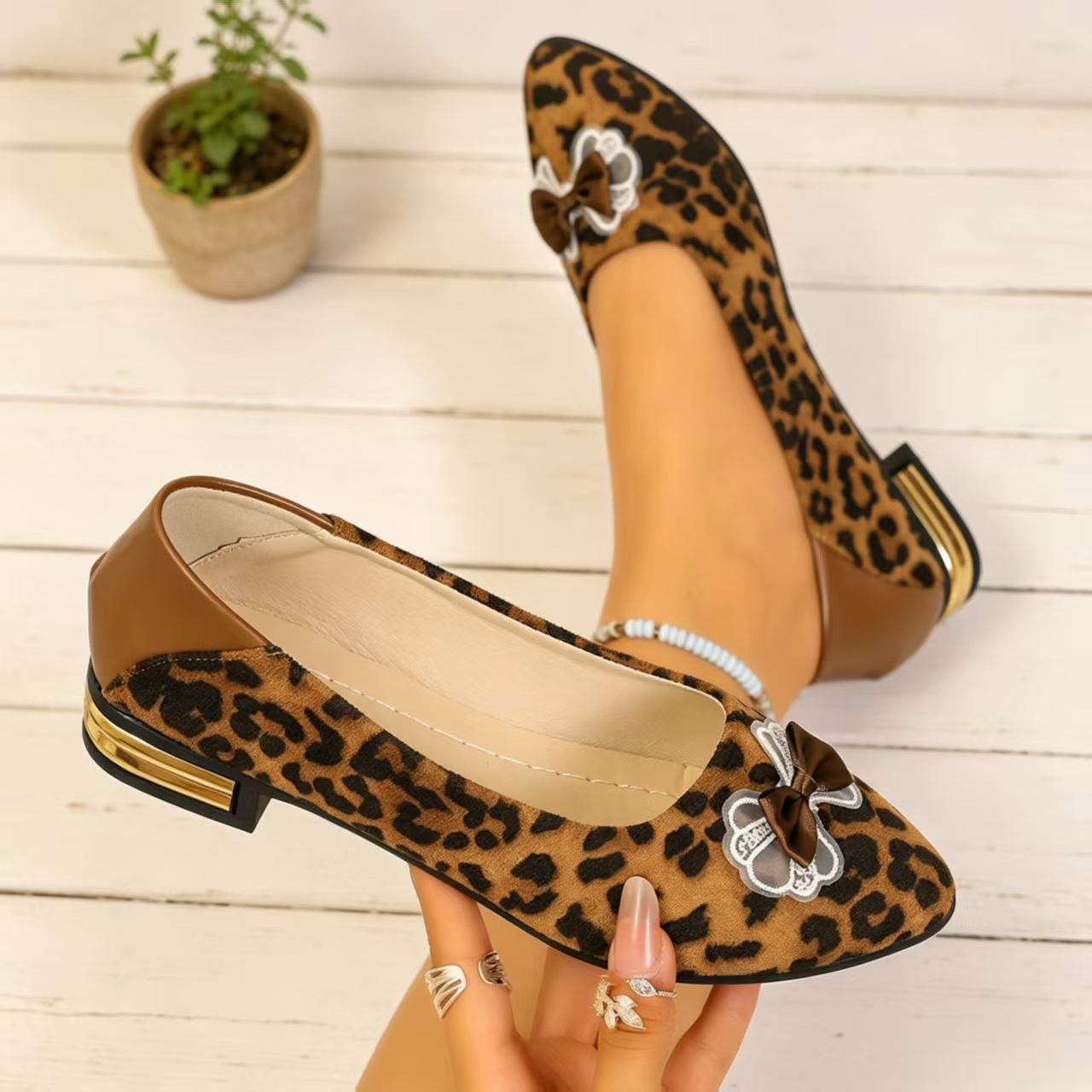 Autumn Fashion Pointed Toe Low - Womens Heels 评论和价格
