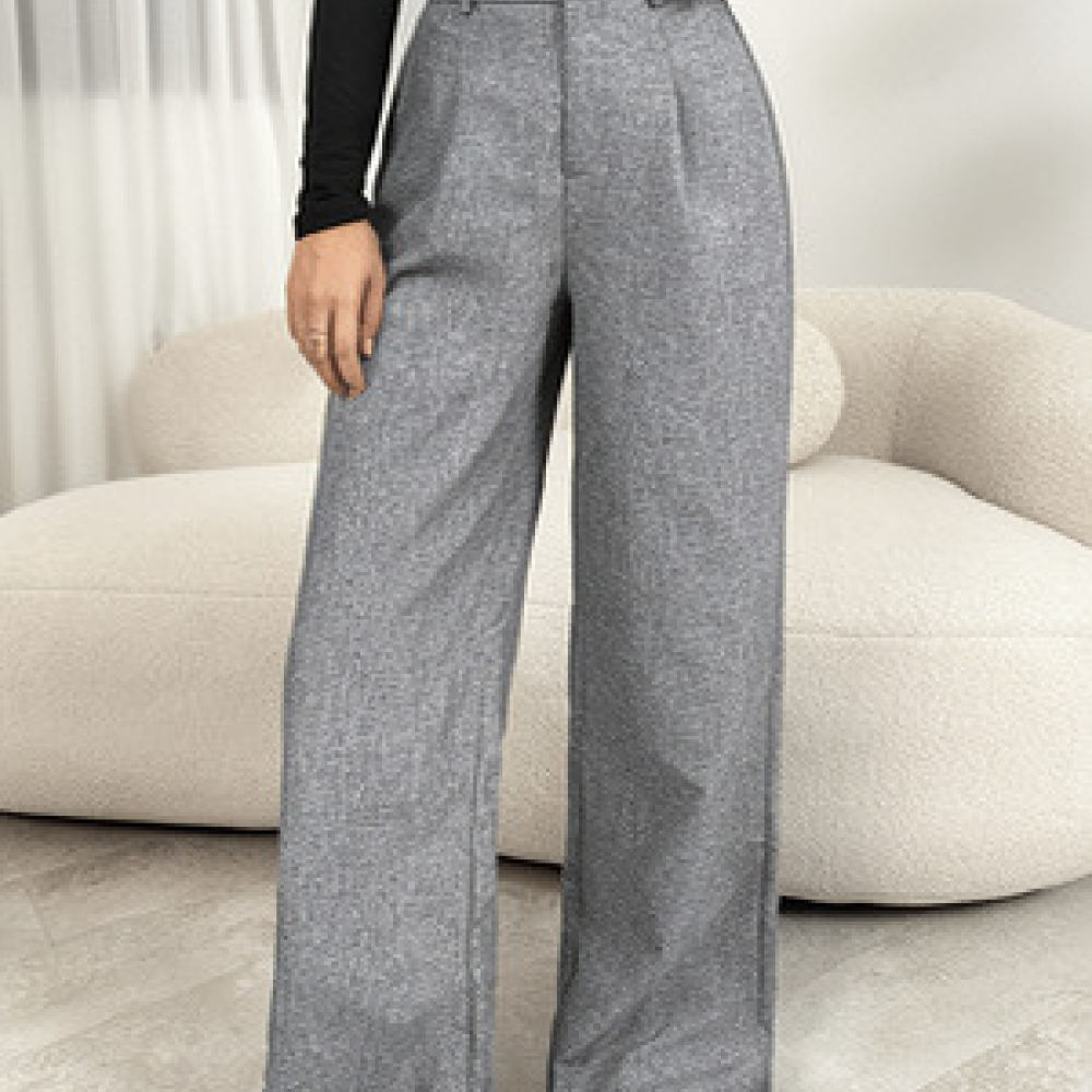 Women Wide Leg Suit Pants High - Tailored Trouser Wide 评论和价格