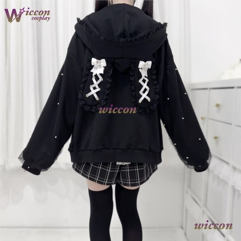 Rabbit's Ears Bow Hoodies Eleg - Formal Skirt 评论和价格
