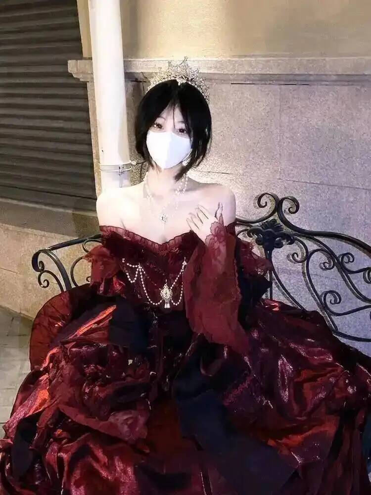 Beauty Princess Dress Red Loli - Formal Skirt 评论和价格