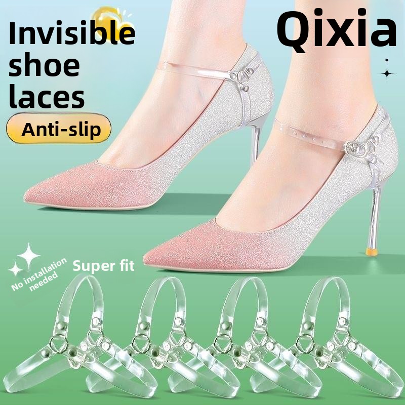 Invisible Transparent High Hee - Womens Heels 评论和价格