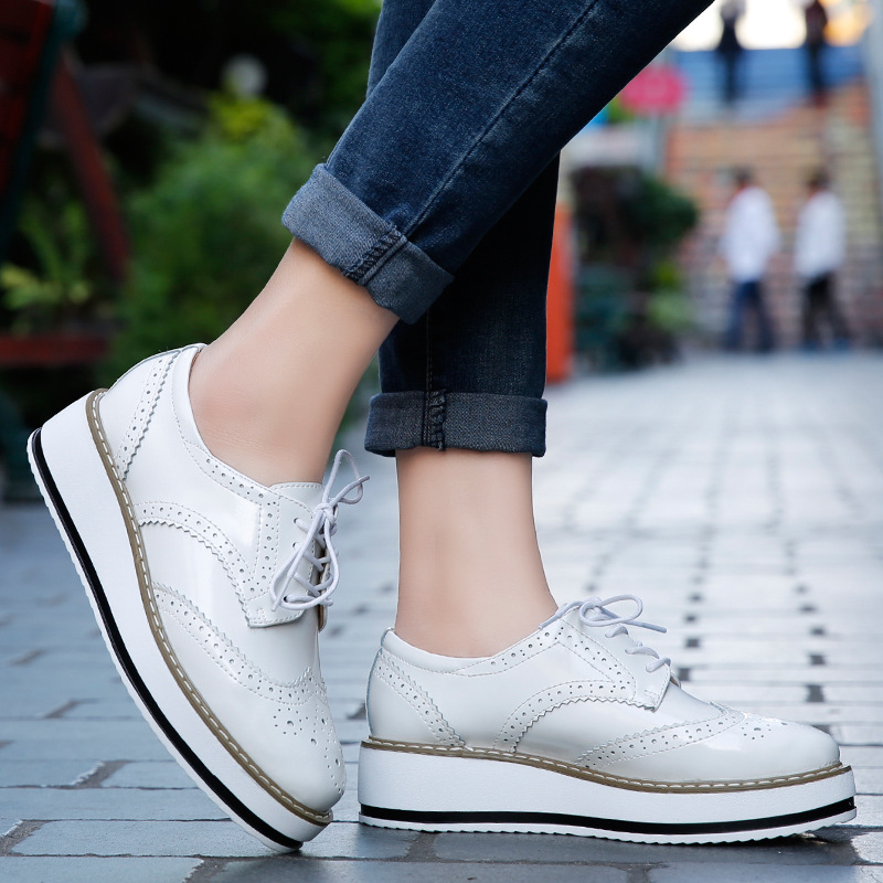 Women Loafers Shoes Leather Th - Formal Dress 评论和价格