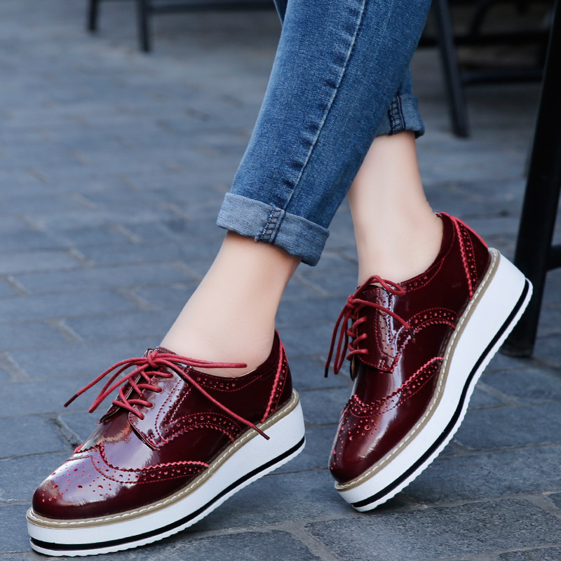 Women Loafers Shoes Leather Th - Formal Dress 评论和价格