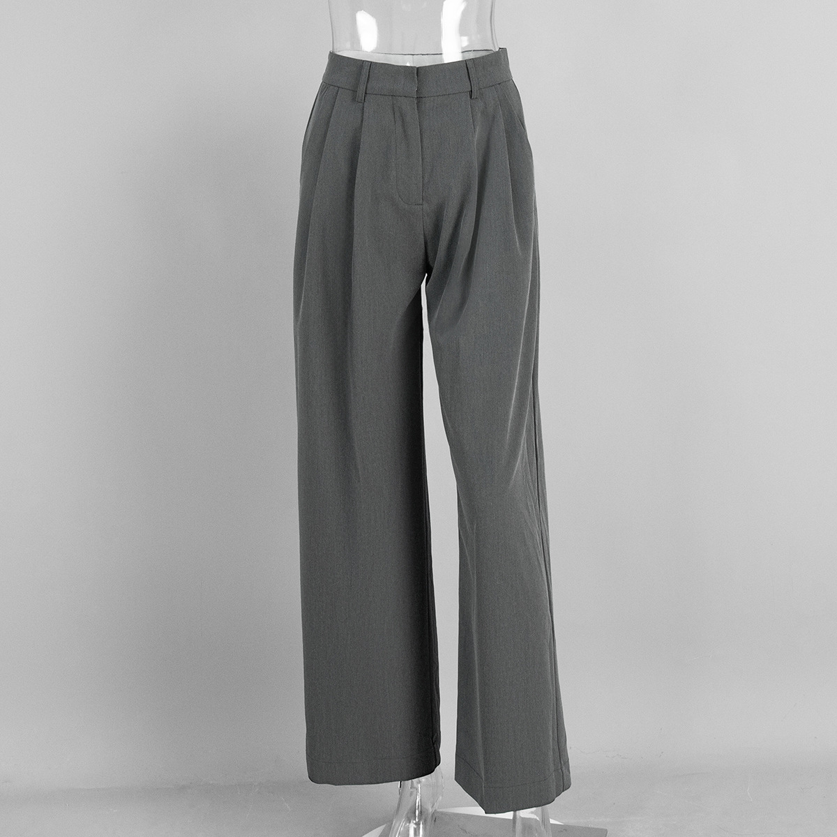 Women Suit Pants Wide Leg Trou - Tailored Trouser Wide 评论和价格